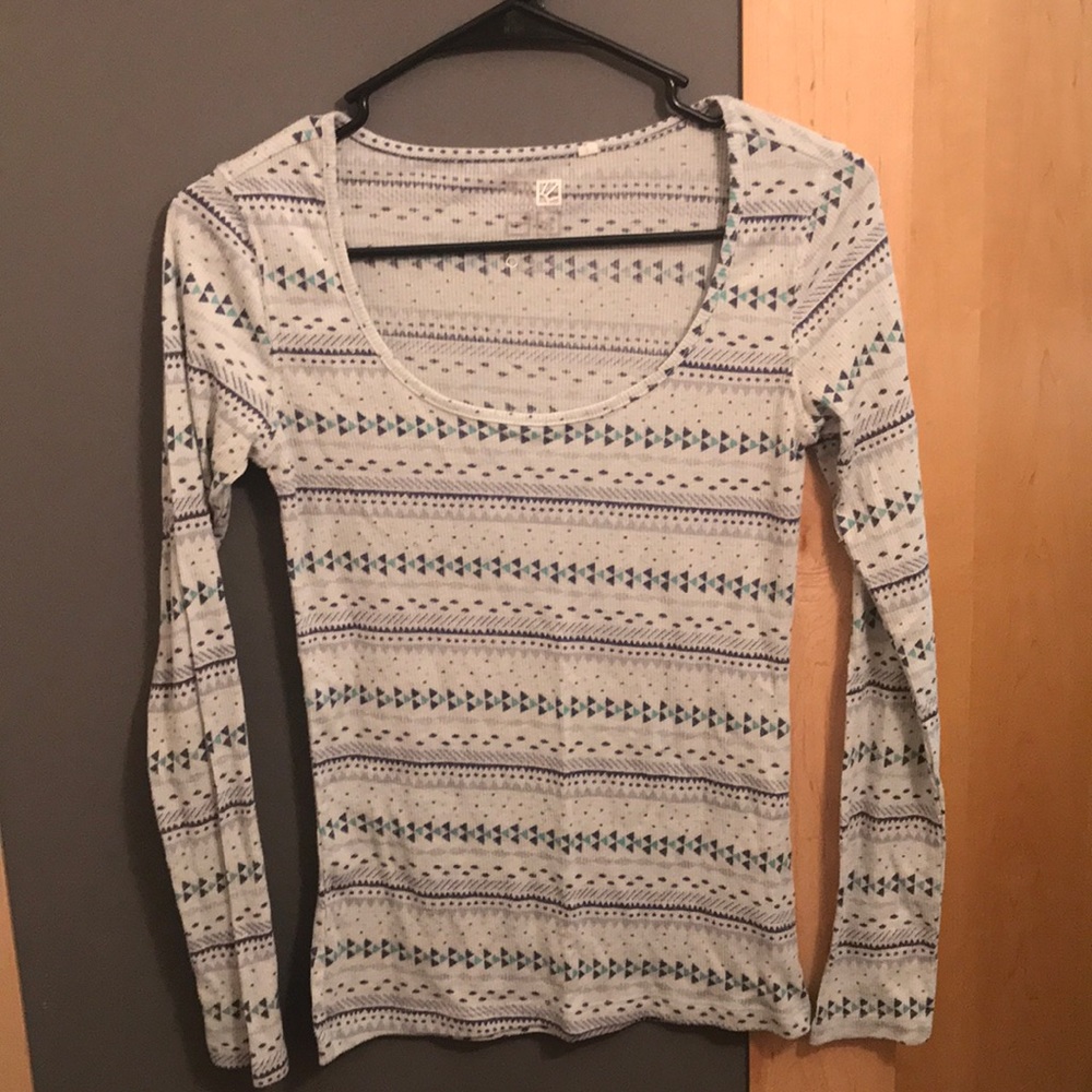 patterned top pacsun